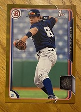 Nelson Gomez 2015 Bowman Gold 28/50 - NY Yankees