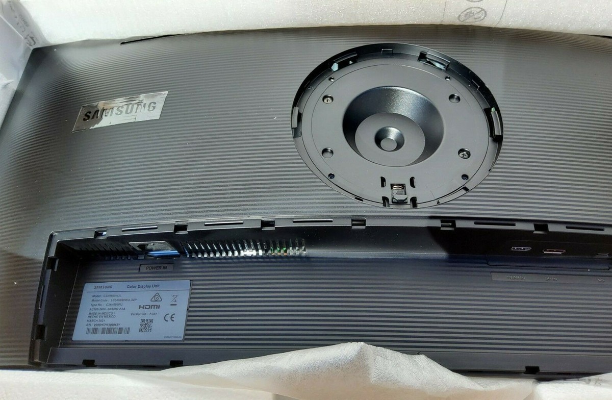 New Samsung C34H890WJN 34