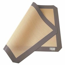 Silicone Baking Mat Fibreglass Non-Stick Reusable Oven Sheet Liner for Baking UK