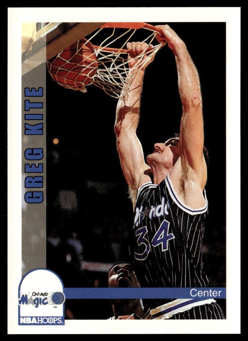 1992-93 Hoops Greg Kite Orlando Magic #441