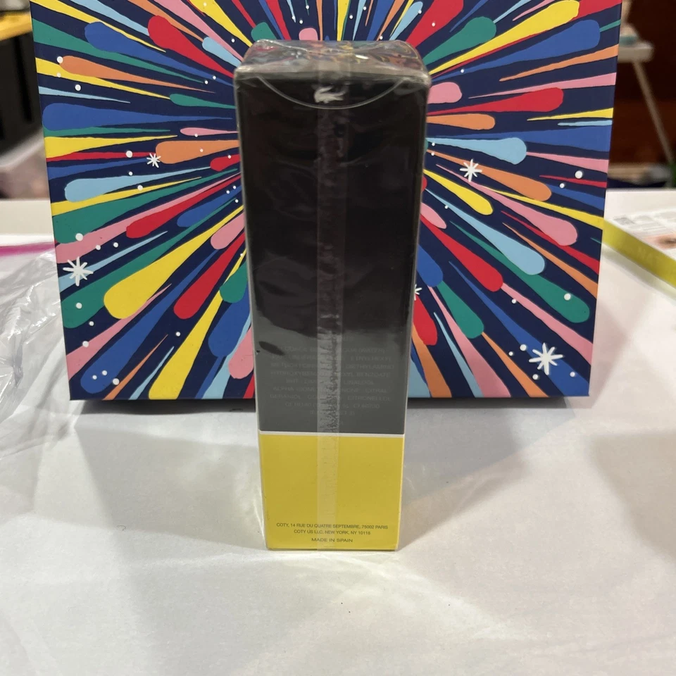 Lacoste Challenge Eau De Toilette Pour Homme 3.0 fl oz / 90 ml spray nuevo en caja Foto 3 de 4