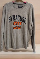 Vintage Syracuse University Sweatshirt Camp David SizeL NCAA Basketball Football