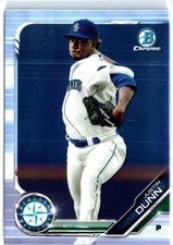 2019 Bowman - Justin Dunn #BCP-3 Chrome Prospects Seattle Mariners