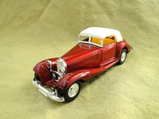 Vintage Yat Ming: Dark Red Mercedes-Benz 540K Diecast No. 8502 (Read Description