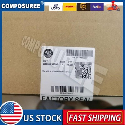 New Sealed 2080-L50E-48QWB AB Micro850 48 I/O EtherNet/IP Controller US Free Tax