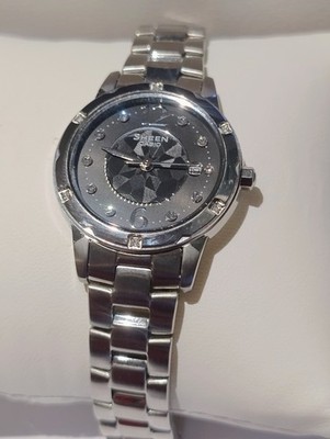 Ladies Casio Sheen Watch Diamond Bezel And Dial SHE-4021