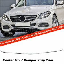 Spoiler anteriore labbro paraurti modanatura per Mercedes Classe C W205 2015-2018