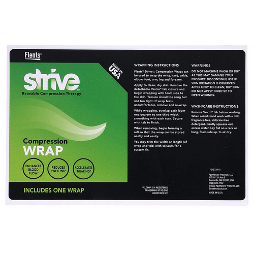 Compression Wrap, Black, 1 Wrap