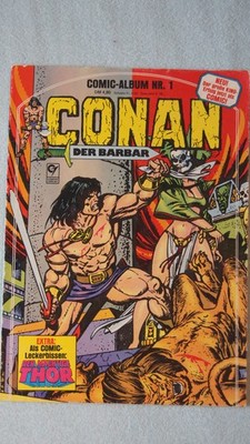 Conan - Der Barbar Comic-Album Nr. 1 Condor Verlag Marvel Comic Deutsch