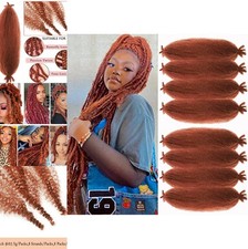 Afro Twist Hair 30 Inch 8 Packs Pre-Separated Springy Pre-Fluffed Crochet