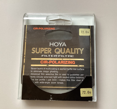 Hoya 72mm Super CIR-PL Polarizing Filter für Kamera - TOP Zustand   - OVP  