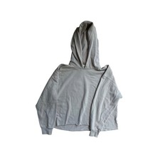Abercrombie  Fitch Soft A F Collection Cropped Hoodie Light Pink Flesh Color L