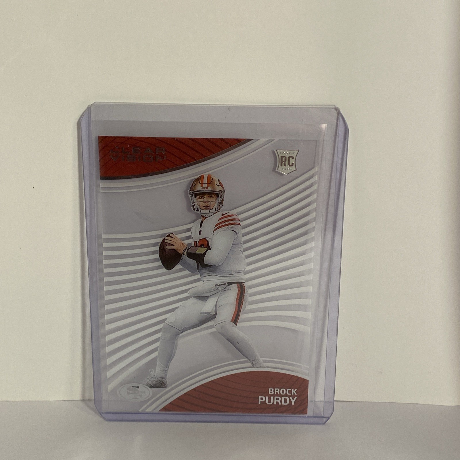 2022 Panini Chronicles - Clear Vision Rookies Brock Purdy #CVR-8 (RC)