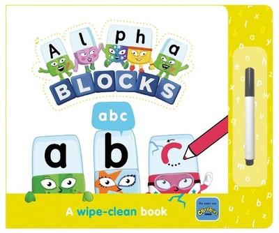 Alphablocks Alphablocks ABC: A Wipe-Clean Book (Board Book) (UK IMPORT)