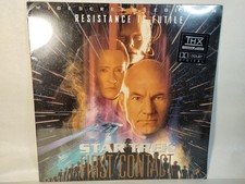 Star Trek First Contact Laserdisc, NEW, Widescreen Edition, Sealed.