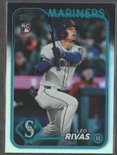 2024 Topps Update Series - Leo Rivas #US279 Rainbow Foil (RC)