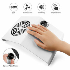 Electric Nail Dust Collector Machine Suction Vacuum Fan Manicure Cleaner Tool