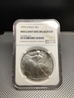 1994 American Silver Eagle $1 BU Brilliant Uncirculated NGC Brown Label