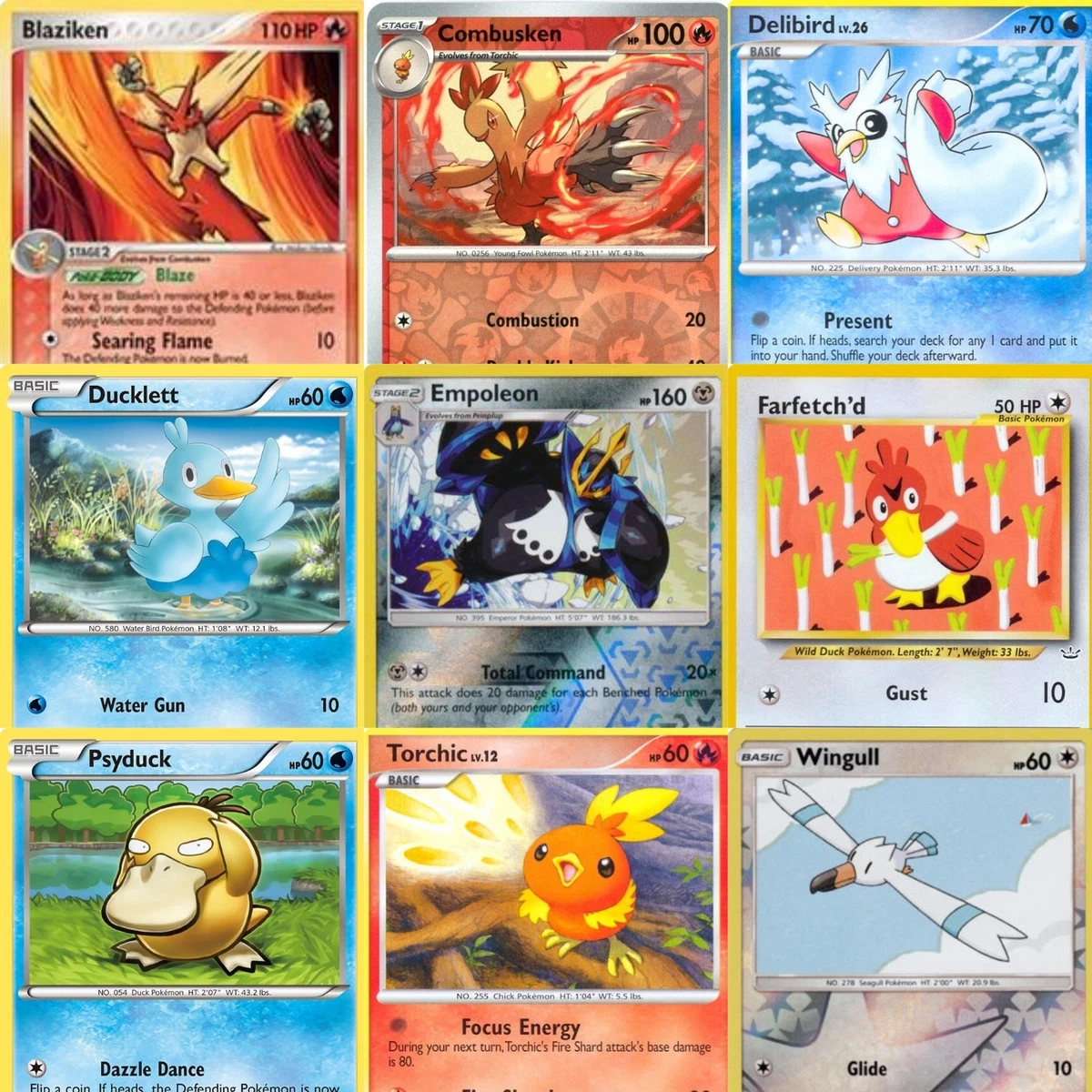 Torchic Pokémon TCG Cards for sale | eBay