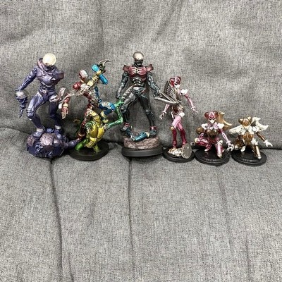SIC 匠魂 Hakaider Kikaider Bijinder 6 Figure Set - Missing Parts