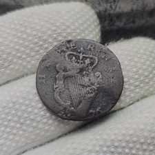 1776 Irish Half Penny Key Date American Revolutionary War Era Colonial Coin