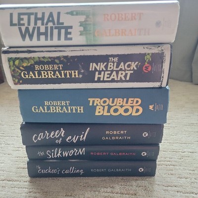 ROBERT GALBRAITH LOT CORMORAN STRIKE 1 TO 6  - HARDCOVERS ONLY