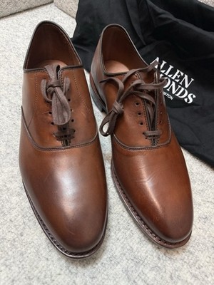 allen edwards Men s Carlyle Brown Oxfords Sz9E New No Box