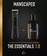 Manscaped The Essentials 3.0 Grooming and Hygiene Body Shaver - Black