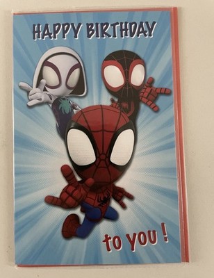 Geburtstagskarte Marvel Spiderman Happy Birthday