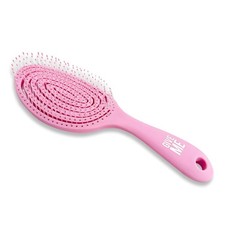 Give Me Cosmetics Flexy Paddle Hair Brush, Detangling Hairbrush, Soft Pink