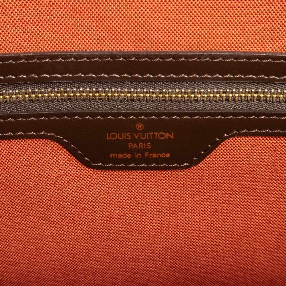 Louis Vuitton Nolita Damier Handbag Brown Gold N41455 Used image 9