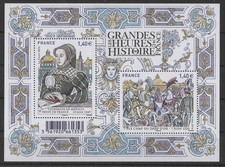 Bloc feuillet BF5067/ 2016 - Les G.H de l'H de France Catherine de Médicis (**)