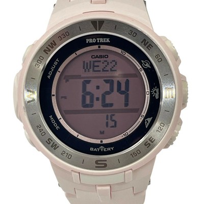 Casio Protrek PRG-330 Watch Tough Solar Pink Direction Barometric Unused