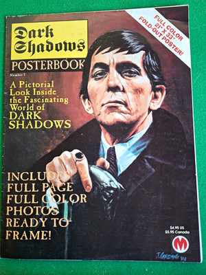 Dark Shadows Posterbook No. 1 Pictorial w/ Full Color Fold-Out Poster