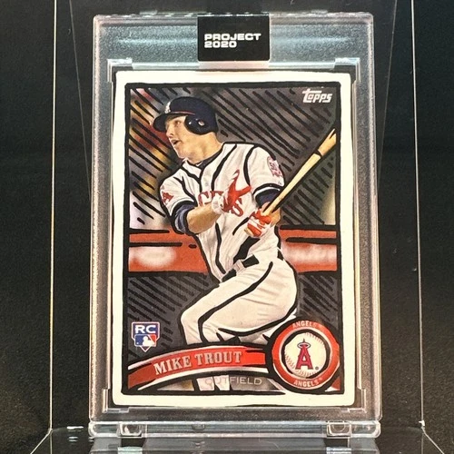 MINT Topps Project 2020 Mike Trout 2011 Update RC #207 by Joshua Vides Limited