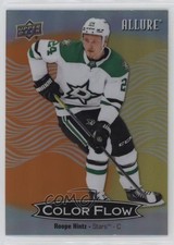 2024-25 Upper Deck Allure Color Flow Orange Yellow Roope Hintz #CFL-48 1u6