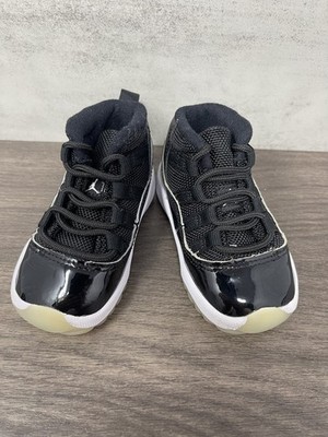 Air Jordan 11 Jubilee Shoes Kids Size 4C Toddler Black White Nike Retro | eBay