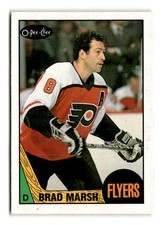 1987-88 Brad Marsh O-Pee-Chee - Philadelphia Flyers