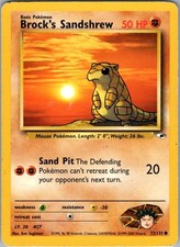 Brock's Sandshrew (72) 072/132 Common Gym Heroes HP on eBay