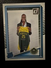 2025-2026 Panini WNBA Dominique Malonga Rated Rookie Card Seattle Storm