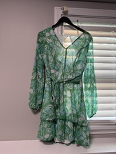 Women's Floral Long Sleeve Dress