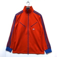 GUCCI adidas Zip Sweatshirt Gucci Adidas Zip Sweatshirt Track Jacket Orange