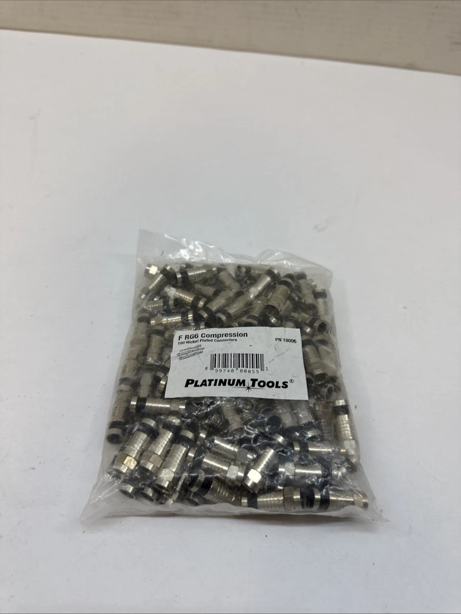 Connettori BNC a crimpare per RG58 RG-58 coassiale maschio, 10 pezzi