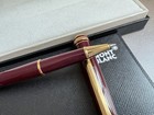 Montblanc Gold Finish Meisterstuck Classique Luxury Red Rollerball Pen 163R — photo 6