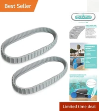 2-Pack Robust Gray Tracks for Various Maytronics Dolphin Pool Cleaner Models