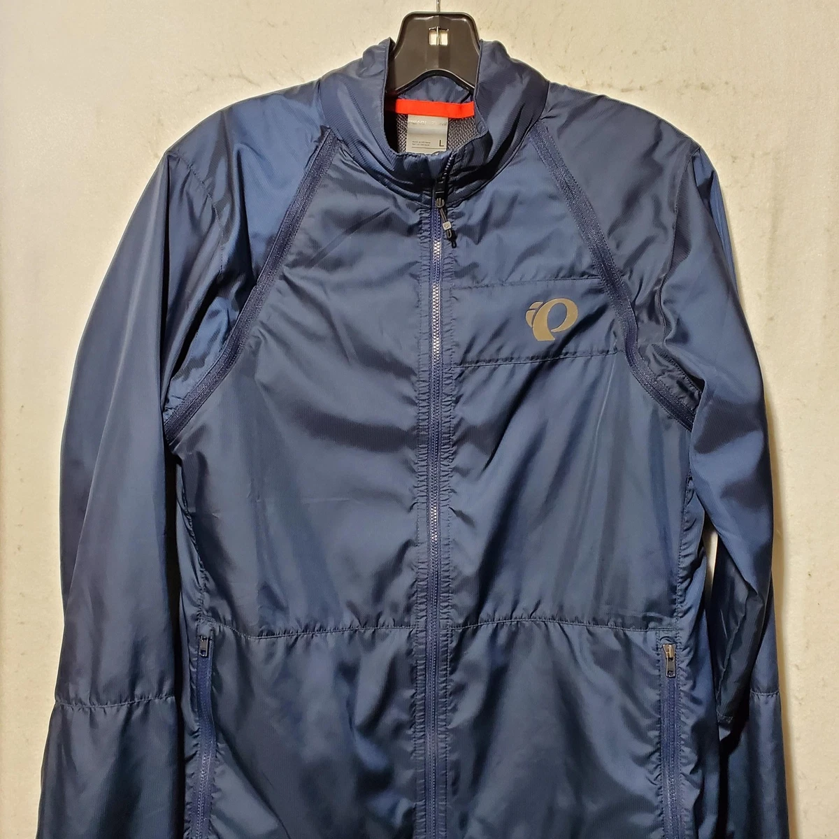 Veste Cyclisme Femme Pearl Izumi Vintage - Bleu/gris Colorblock - Taille L - Années 2000