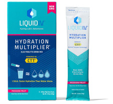 Liquid I.V. Hydration Multiplier Electrolyte Drink Mix - Passion Fruit Pack of 8