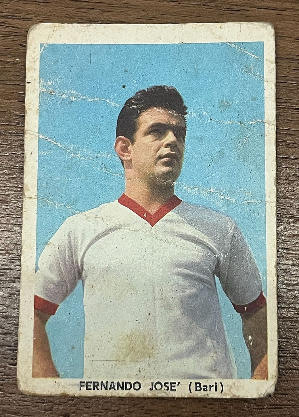 RARA Figurina S.T.E.F. Torino 1964-1965 CALCIO: FERNANDO JOSE' (BARI)