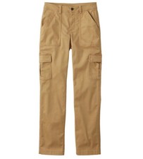 Women  s Ll Bean Comfort Stretch Mid Rise Straight Leg Cargo Pant - Size 14 Tall