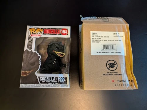 DAMAGED BOX Funko Pop! Movies: Godzilla - Godzilla 1999 #1664